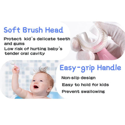 All Rounded Children U-Shape Toothbrush