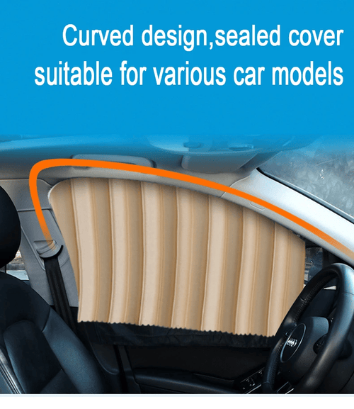 🌥️🔥Universal Fit Magnetic Car Side Window Privacy Sunshade🚗