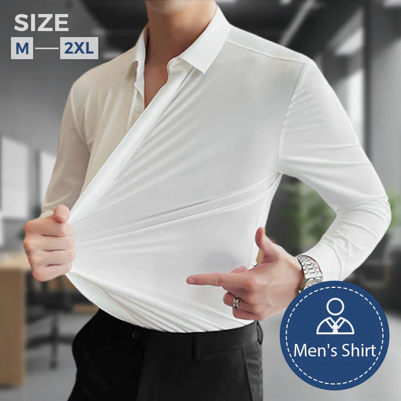 Men's Wrinkle-Free Button-Down Shirt