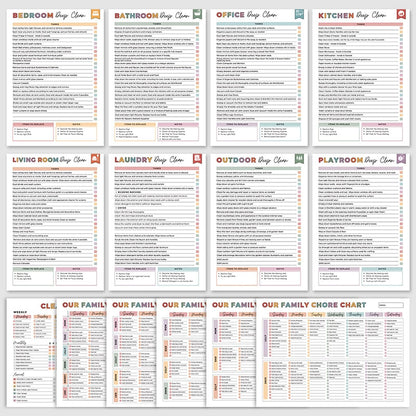 ADHD Cleaning & Organizing Toolkit - Chore Planner