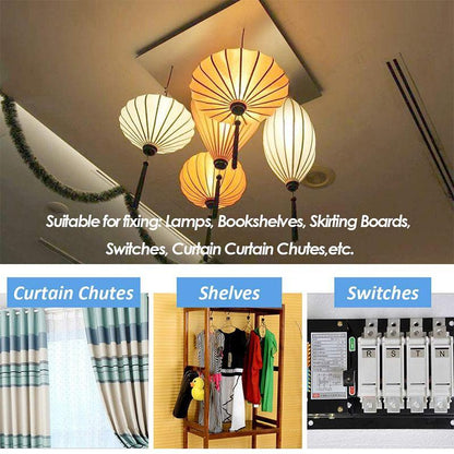 Self-Drilling Drywall Anchor with Screw Kit  Universal Anchor Bolts