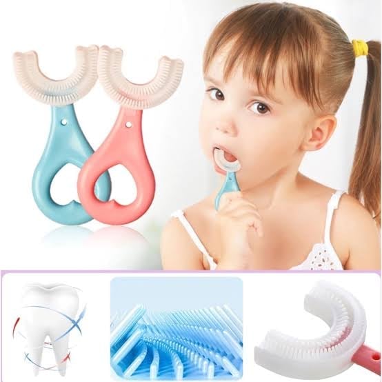 All Rounded Children U-Shape Toothbrush