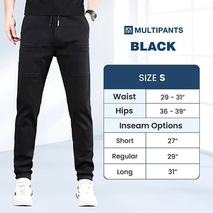 MultiPants ¨C High Stretch Multi-pocket Durable Cargo Pants