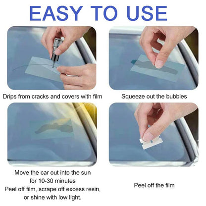 Glass Crack Repair Agent