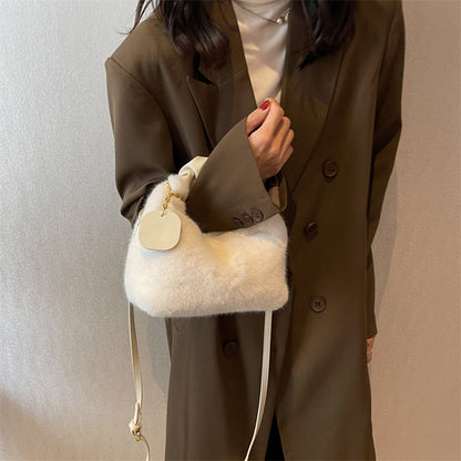 Best Gift For Her - New Fashion Trend Multifunctional Skin-Friendly Faux Fur Bag