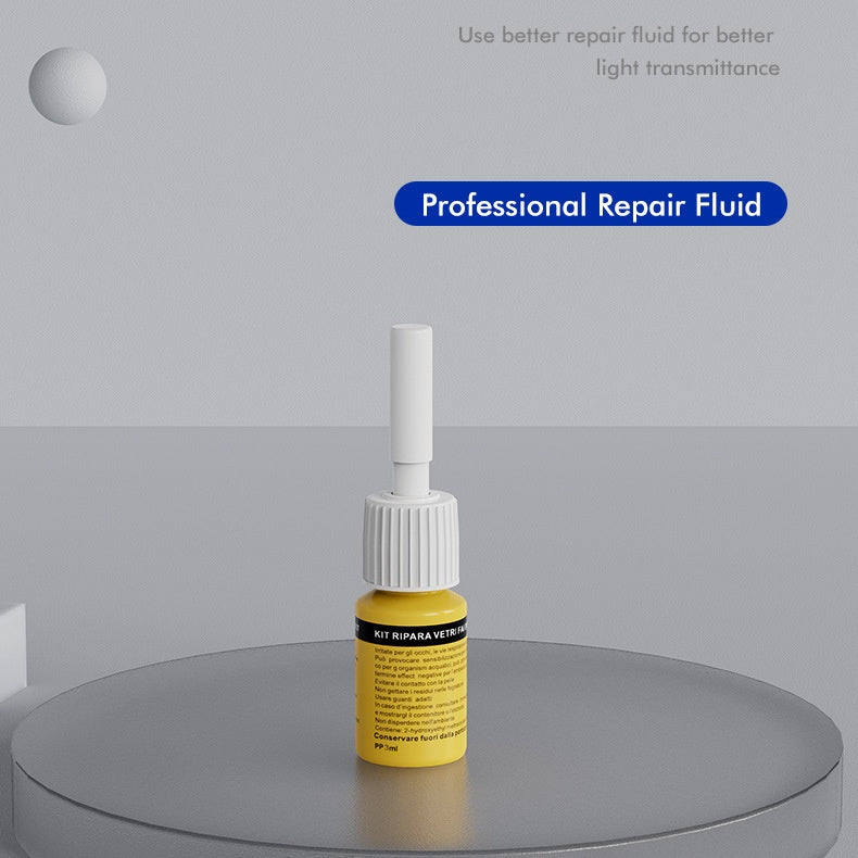 Air Pump Windshield Repair Kit