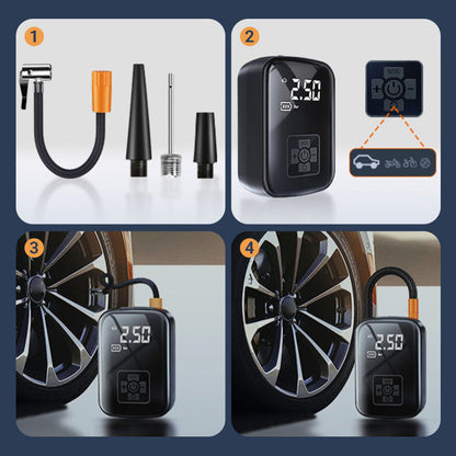 Portable Multifunctional Cordless Inflatable Pump