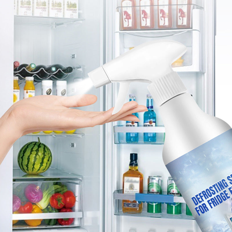 Defrosting Spray for Fridge Freezer(With Free Spatula)