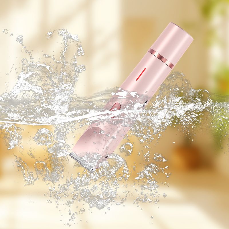 ¾Dual-Head EpilatorIPX7 Waterproof - Hair Removal & Trimming | 21-Day Silky Skin  Cordless Design | Hypoallergenic |