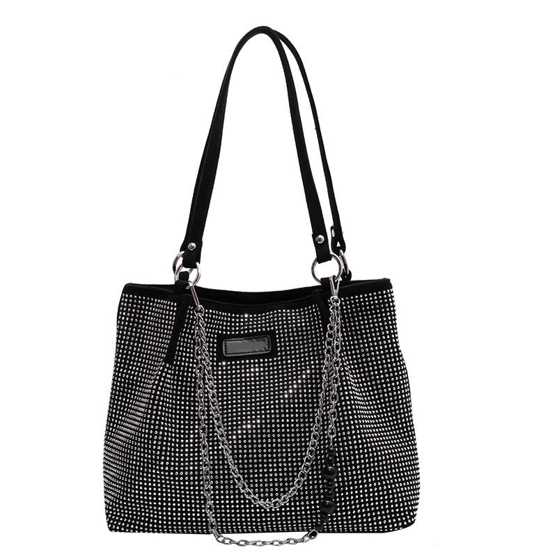 Women's Glamorous Rhinestone Shoulder Bag
