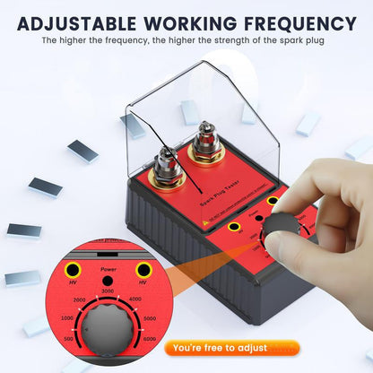 Spark Plug Tester with Dual Testing Hole