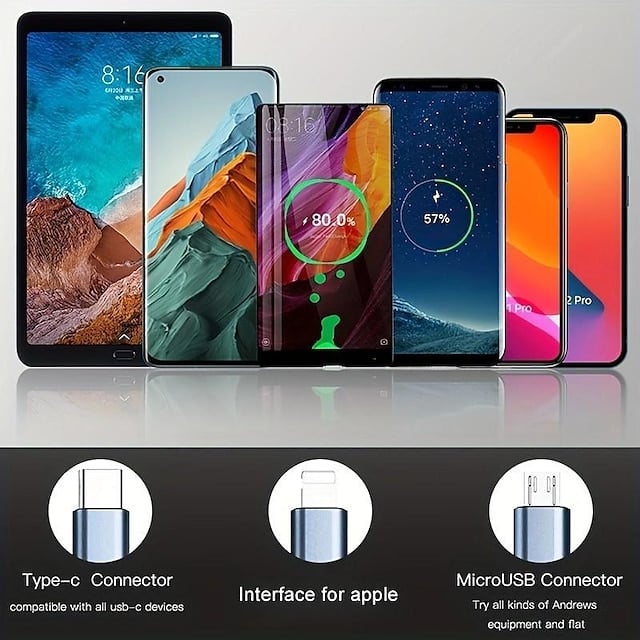 '-in-1 Fast Charging Cable