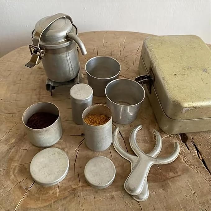 Extra Rare Vintage Camping Coffee Set
