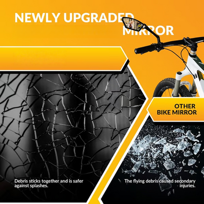 360° Rotatable Adjustable Bicycle Rearview Mirror