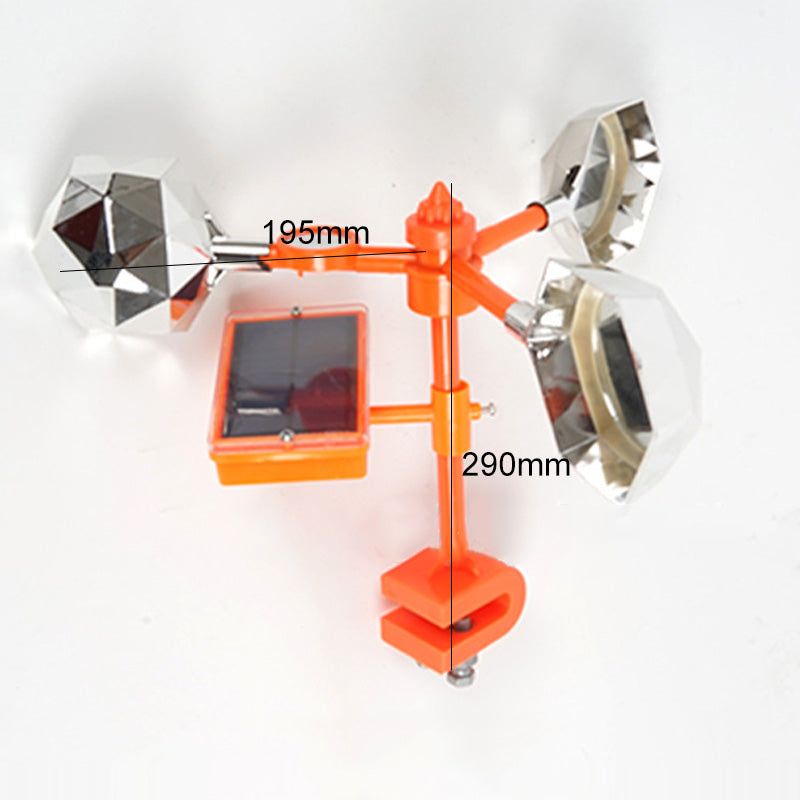 Bird Scare Reflector & Wind Spinner with Sound