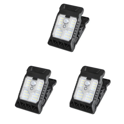 🌿 Solar clip light with motion sensor – 🔥Buy 2 now, get 1 free! Perfect for gardens, balconies, and patios! 🏡✨
